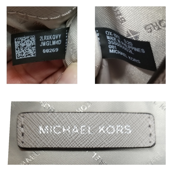 Michael Kors SET 3P Designer PURSE BAG WALLET POM - Picture 7 of 12